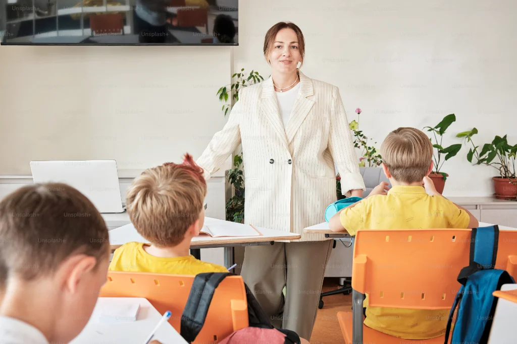 Tutor reviewing student progress on StealthGrade